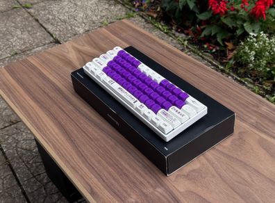 MonsGeek FUN60 Magnetic Hall Effect Keyboard + Custom Keycaps