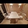 Solid Wood Dining Table + 4 Chairs Image 2
