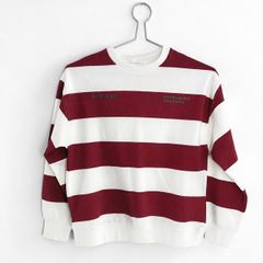 New Mango Kids Striped Sweatshirt