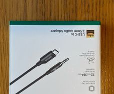 Hi-Res 32bit/384kHz DAC USB-C to 3.5 mm jack audio cabl