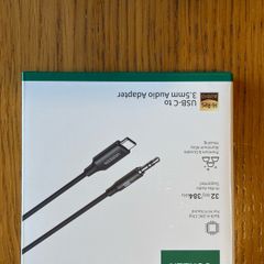 Hi-Res 32bit/384kHz DAC USB-C to 3.5 mm jack audio cabl