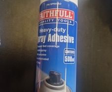 spray adhesive