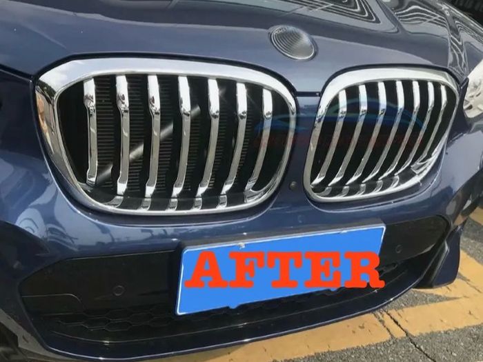 BMW X3 Chrome Grill