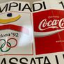 Coca Cola Olympic Games 1992 Barcelona  cardboard sign Image 7