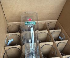 24 Heineken Pint Glasses.