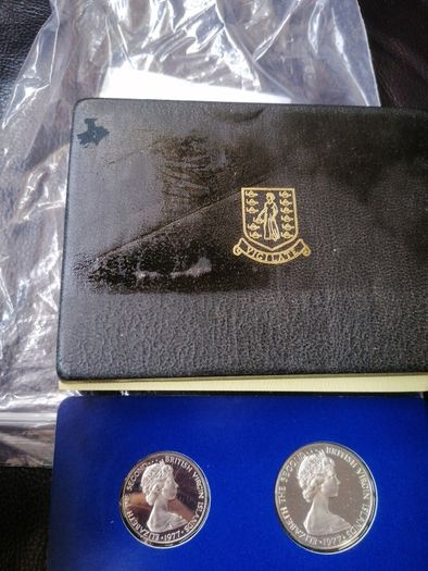 1977 Virgin Islands Proof coin Set