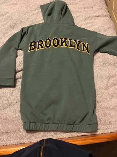 Green hoodie (brand George)