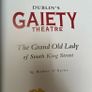 Robert O Byrne - Dublin's Gaiety Theatre. Limited Print Run. Nice Item. Image 2
