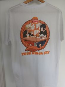 Burger King x Naruto Promo T-Shirt Your Ninja Way XL