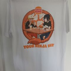 Burger King x Naruto Promo T-Shirt Your Ninja Way XL