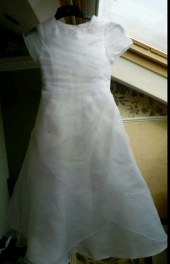 holly communion dress