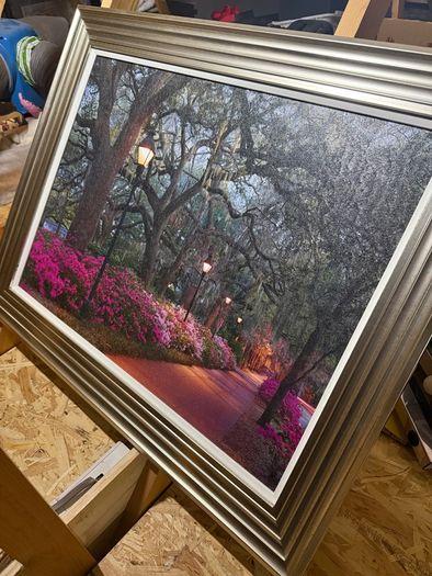 Large Framed Artwork