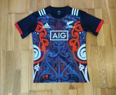 All Blacks Maori Adidas Jersey (S)