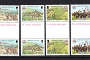 1979 Isle of Man Millennium of Tynwald Commemorative Stamps Gutter Pairs Mint Never Hinged (MNH)
