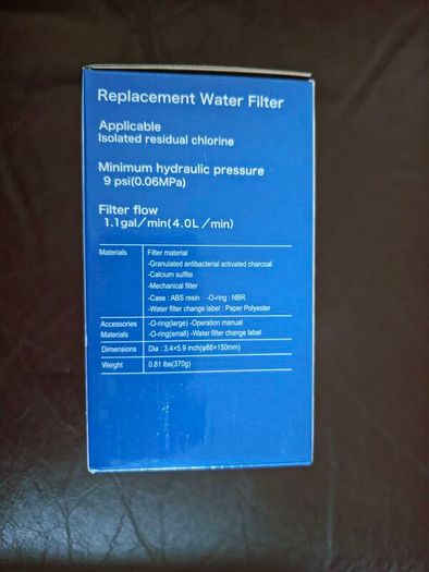 F8 Water Filter For Kangen 8 Leveluk