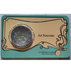 Belgium 2 Euro Brilliant Uncirculated Coin 2023 - Art Nouveau - 2 Euro Commemorative Coin