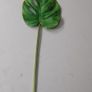 Large Monstera Swiss cheese plant artificial leaf 70cm Image 2
