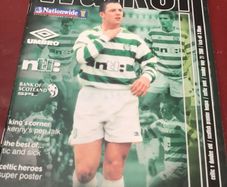 Celtic Football program V Dundee Utd 21/5/2000