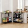 Storage Shelves, 5-Tier Adjustable, 1360.8 kg Capacity, Heavy Duty Garage Storage Shelving Unit, Metal Utility Rack Shelf, for Garage Warehouse Basement Kitchen, 1030 mm W x 465 mm D x 1813 mm H Image 7