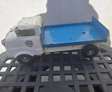 vintage triang flat bed truck