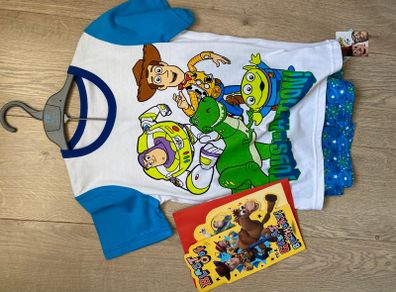 Toy Story pyjamas and birthday card