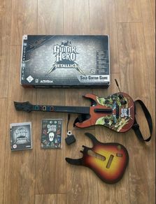 ORIGINAL PS3 Guitar Hero Metallica Complete with Box