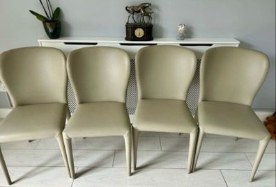 leather dining