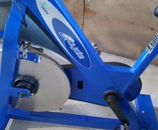 Pulse spin bikes grey and blue available