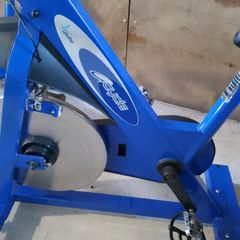Pulse spin bikes grey and blue available