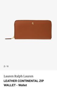 Ralph Lauren Continental wallet