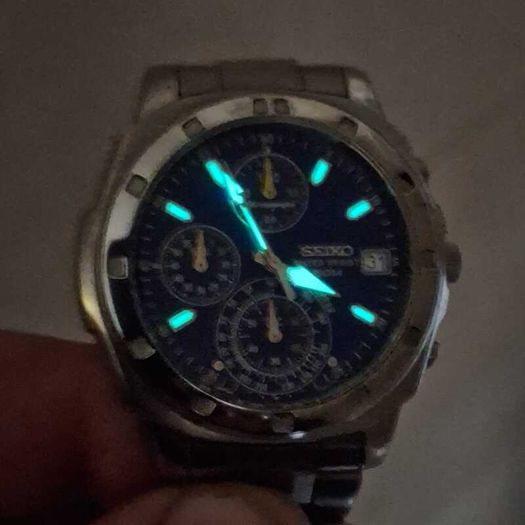 Seiko Chronograph V657-9010 Vintage Watch