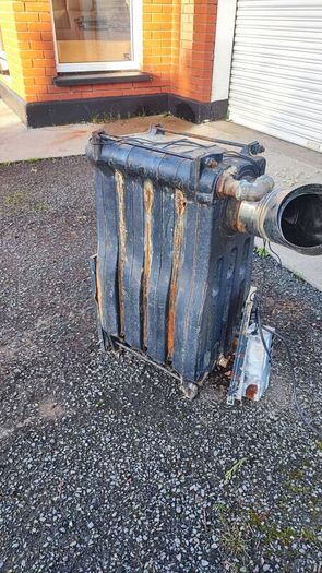 Scrap Metal - Oil Boiler