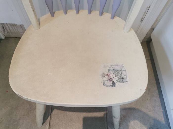Hand painted Chair