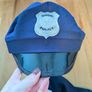 Kids Police Officer Costume & Hat Set  Size 9-10 Years Image 2