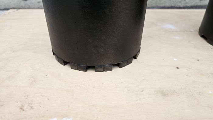 Diamond core drill bit