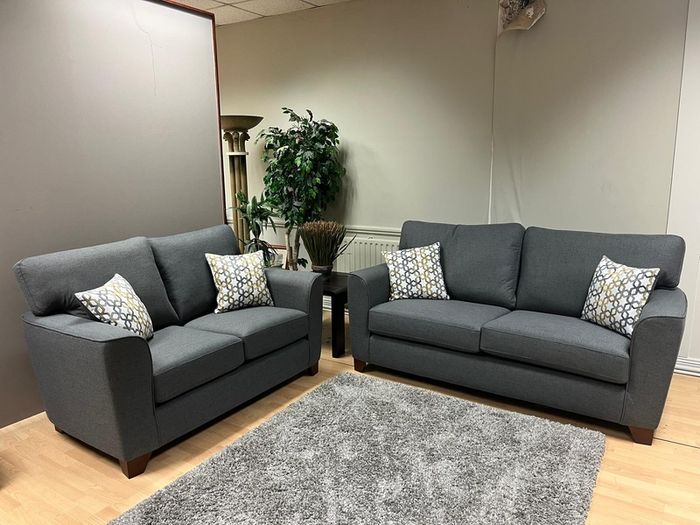 New 3 & 2 Sofa - Slate