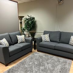 New 3 & 2 Sofa - Slate