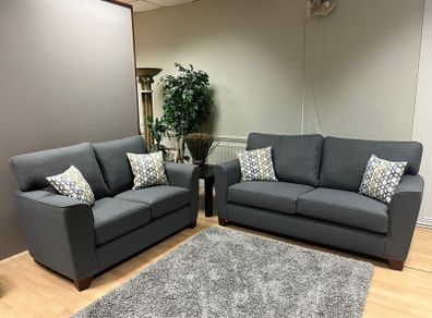 New 3 & 2 Sofa - Slate