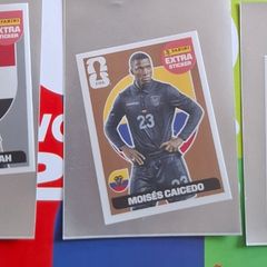 Lot of 3 Panini World Cup 2026 Extra Stickers Rare