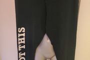 BNWT green Atmosphere leggings size UK18 EU46 Postage included