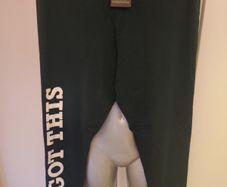 BNWT green Atmosphere leggings size UK18 EU46 Postage included
