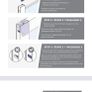 shower door black slider 1300mm Image 6