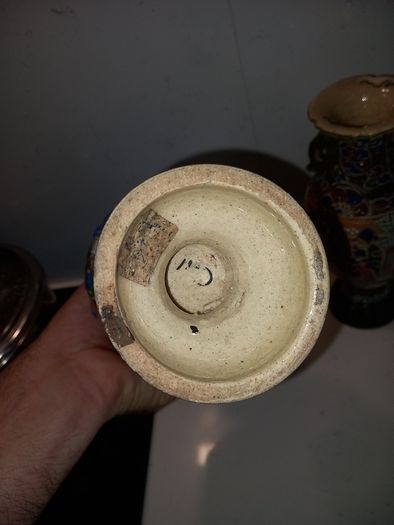 antique japanese satsuma vases vintage hand made and painted art decoration home decor table vintage vase antique gift presents  asian