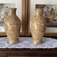 Stunning Pair of French APT Ware Vases