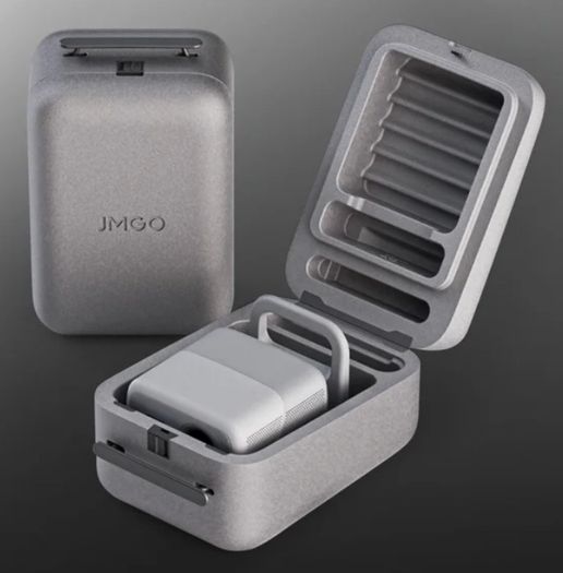 JMGO N1S SE Laser Projector, Full HD Google TV Netflix, Like New w/ Case