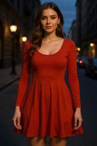 Red Dress Size 14