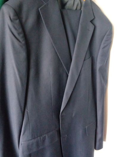 navy suit with trousers