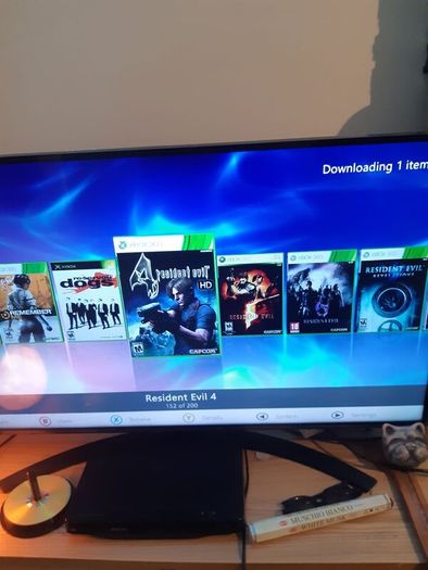 Xbox 360 Slim 1TB RGH Modded With 100s Of Games