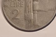 Italian 2 lira 1924