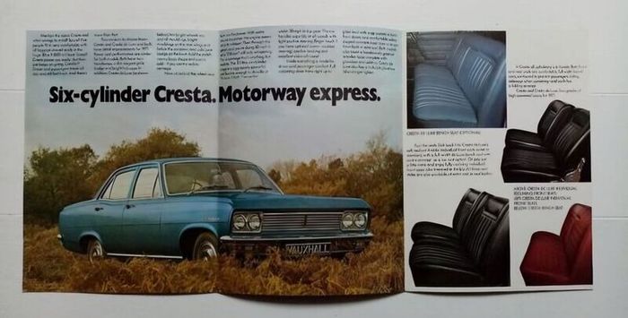 Vintage Vauxhall Car Brochures x 3 - Classic Car Brochures